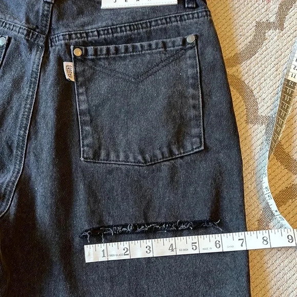Ragged ORGANIC BUTT CUT JEAN CHARCOAL, NWOT - Picture 5 of 17